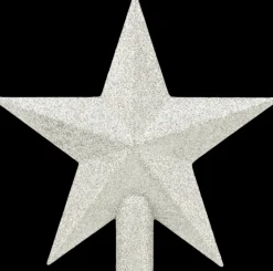 NNX Sesonkijuhlatarvikkeet>Latvatahti Hopea Glitter 20Cm