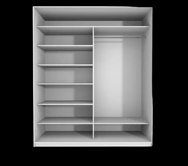 Finndeco Eteiskalusteet<Liukuovikomero 984X2218 Setdesign 11