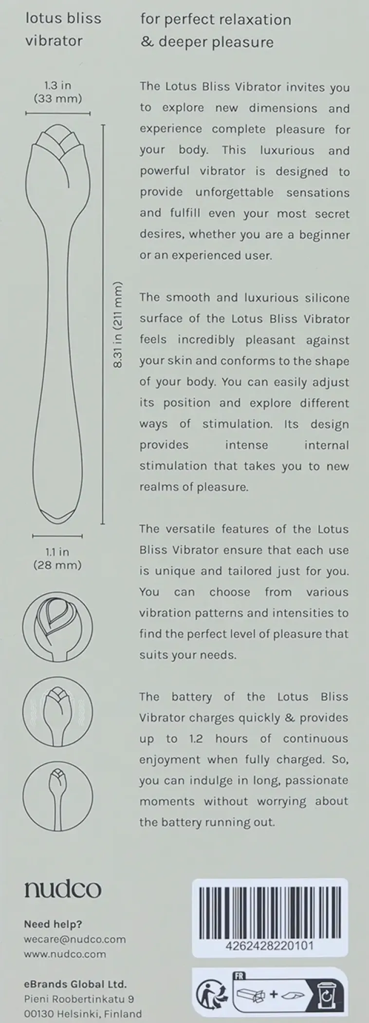 Nudco Seksivalineet<Lotus Vibraattori