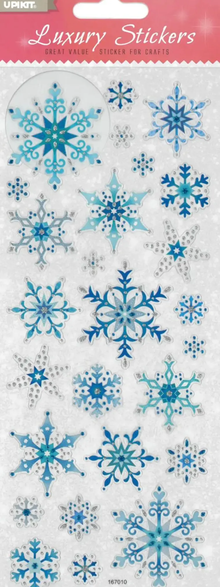 J.K. Primeco Askartelutarvikkeet>Luksustarra Lumihiutale