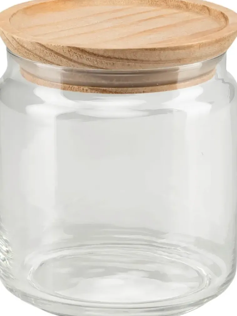 Luminarc Astiat>Lasipurkki Puukannella 0,75L