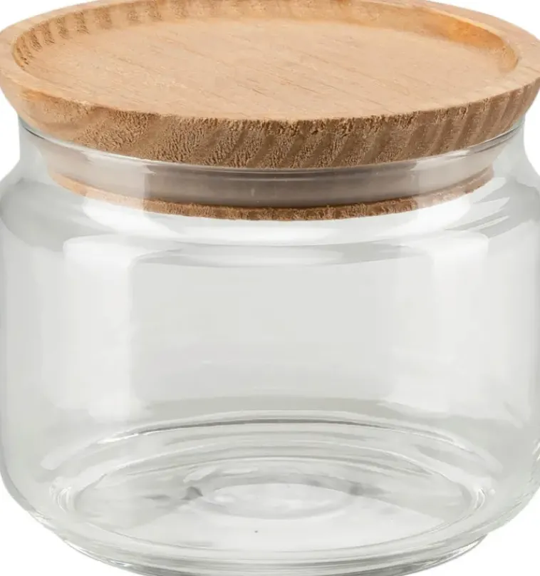 Luminarc Astiat>Lasipurkki Puukannella 0,5L