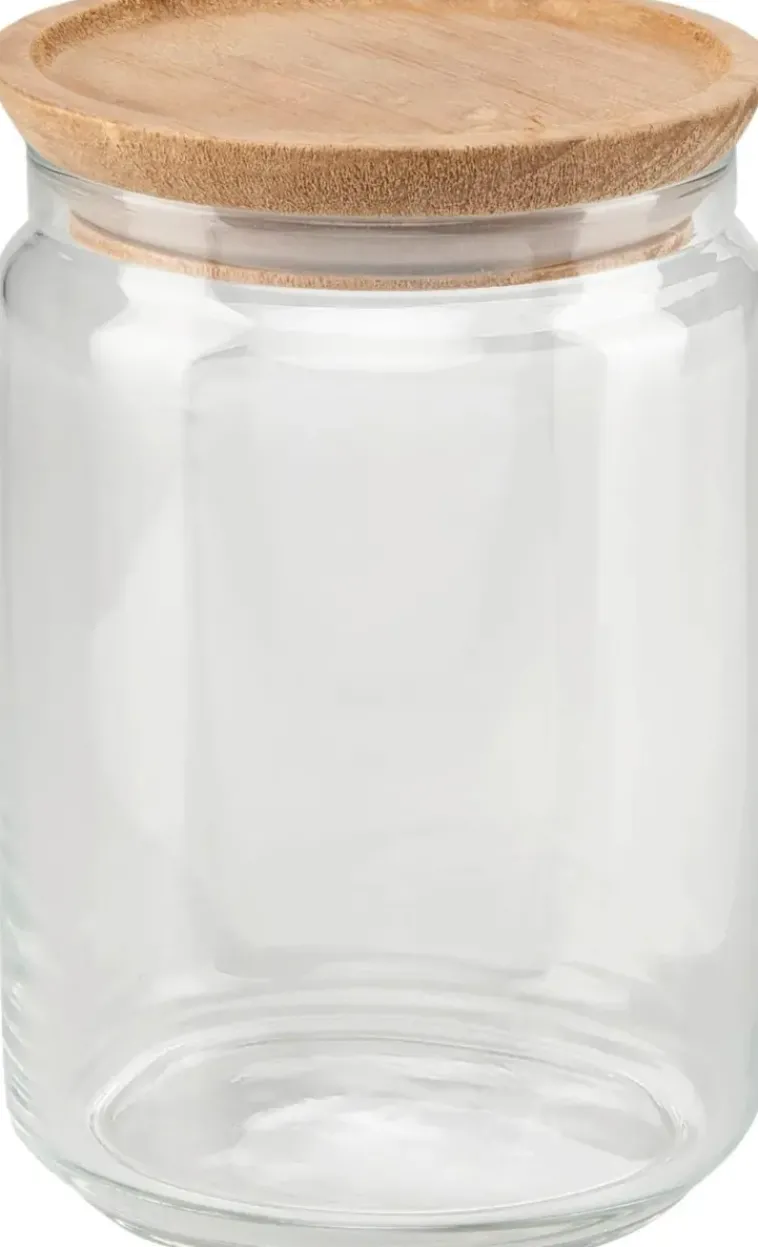 Luminarc Astiat>Lasipurkki Puukannella 1L