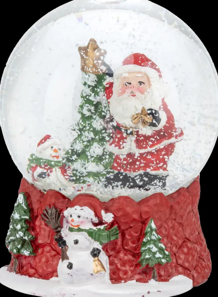 NNX Sesonkijuhlatarvikkeet>Lumisadepallo 8 Cm Punainen, Erilaisia