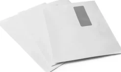 Luontevat Paperitarvikkeet>Ikkunakirjekuoria E5 Valkoinen 20Kpl