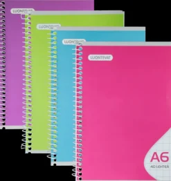 Luontevat Paperitarvikkeet>Kierrevihko A6 40 Lehtea 7X7 Mm Ruudutus