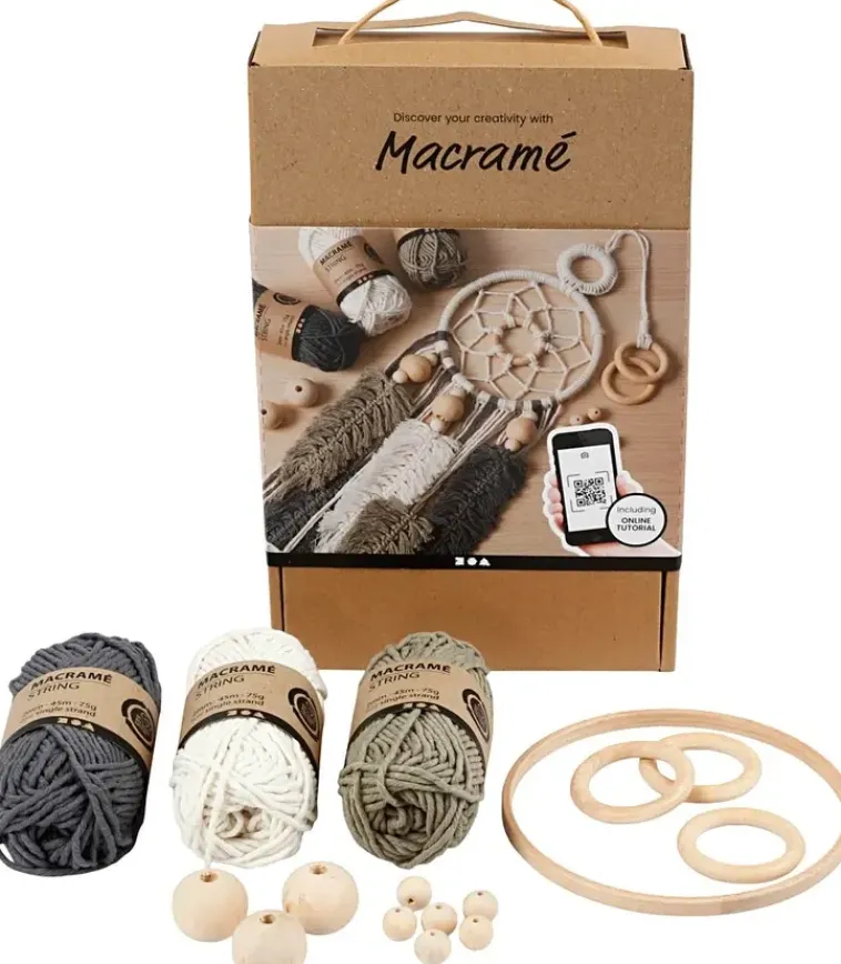 Nellen Askartelutarvikkeet<Makramee Aloituspakkaus