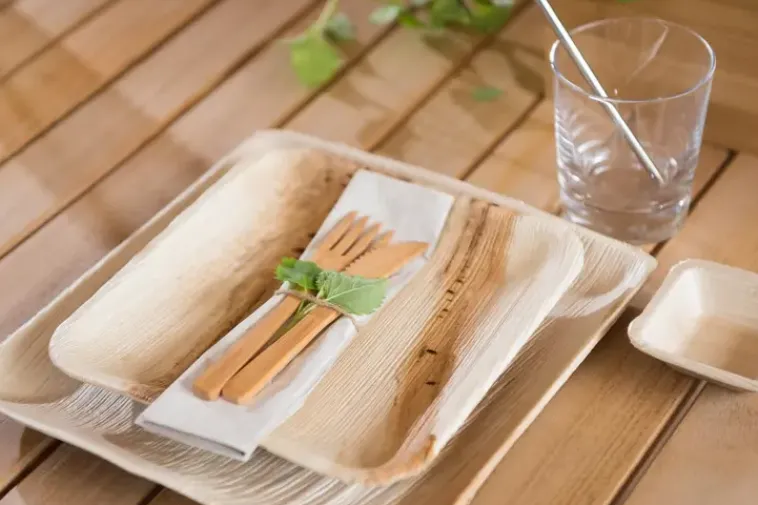 Maku Astiat>Palmunlehtilautanen 20X20 Cm 10 Kpl