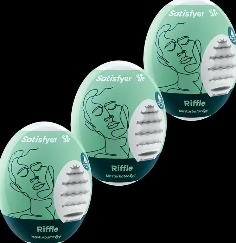 Satisfyer Seksivalineet<Masturbator Egg 3 Kpl