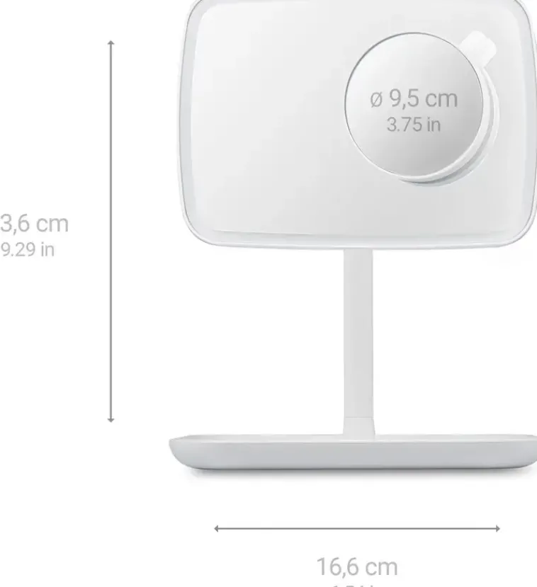 Medisana Muut Kauneuden- Ja Terveydenhoitolaitteet<Kaantyva Meikkipeili Valolla Valkoinen Cm848