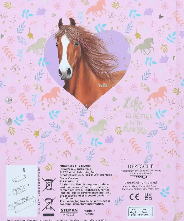 Miss Melody Askartelutarvikkeet<Koodillinen & Soiva Paivakirja