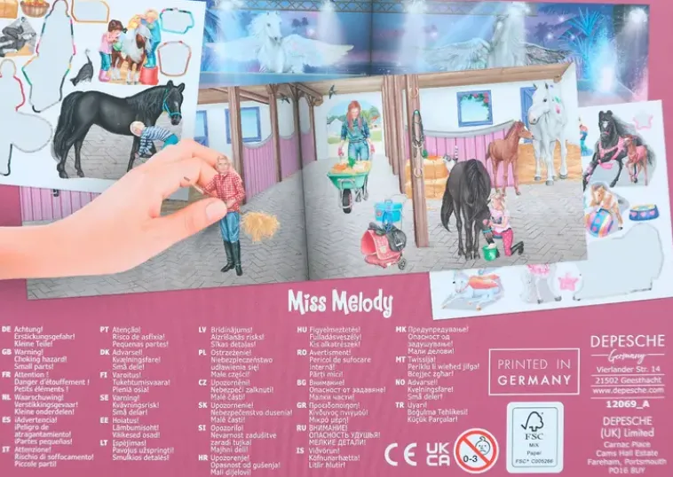 Miss Melody Askartelutarvikkeet<Mini Stickerworld