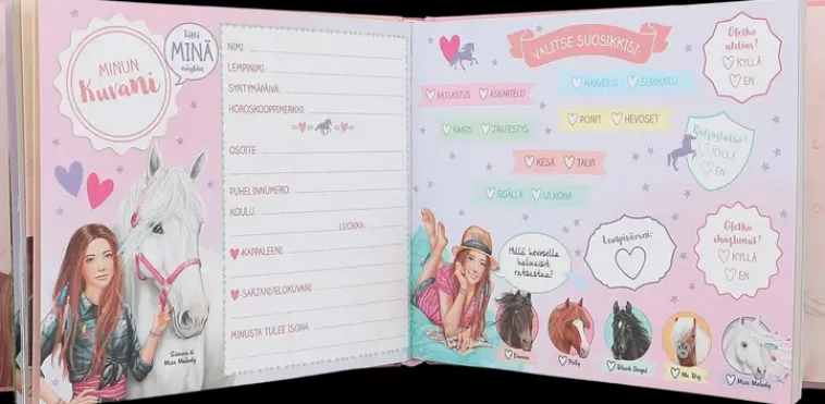 Miss Melody Askartelutarvikkeet<Ystavakirja Sundow