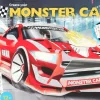 Monster Cars Askartelutarvikkeet<Taskuvarityskirja