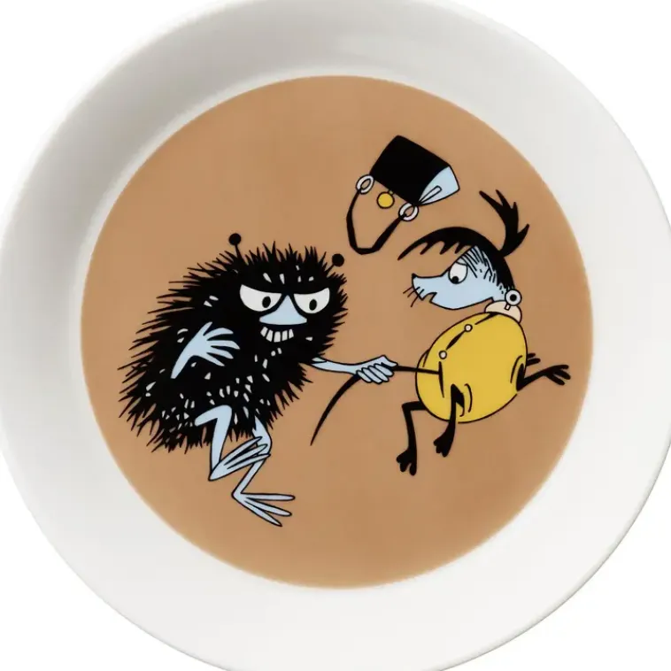 Moomin Arabia Finland Astiat>Moomin Arabia Muumi Haisuli Vauhdissa Lautanen 19 Cm