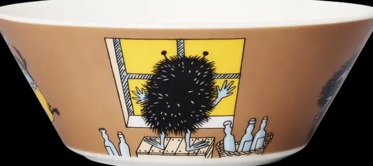 Moomin Arabia Finland Astiat>Moomin Arabia Muumi Haisuli Vauhdissa Kulho 15 Cm