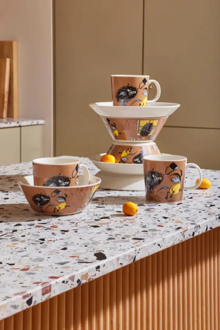 Moomin Arabia Finland Astiat>Moomin Arabia Muumi Haisuli Vauhdissa Kulho 15 Cm