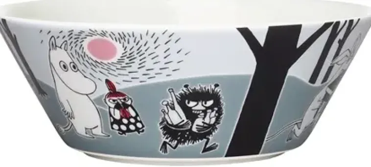 Moomin Arabia Finland Astiat>Moomin Arabia Muumi Kulho Seikkailu Muutto 15 Cm