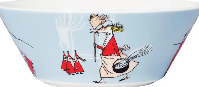 Moomin Arabia Finland Astiat>Moomin Arabia Muumi Kulho Vilijonkka 15 Cm Harmaa