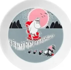 Moomin Arabia Finland Astiat>Moomin Arabia Muumi Lautanen Seikkailu Muutto 19 Cm