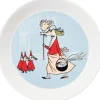 Moomin Arabia Finland Astiat>Moomin Arabia Muumi Lautanen Vilijonkka 19 Cm Harmaa