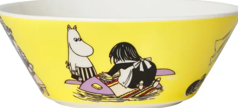 Moomin Arabia Finland Astiat>Moomin Arabia Muumi Miisa Kulho 15 Cm Keltainen