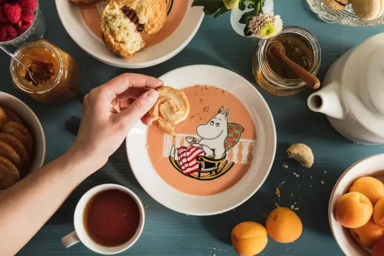 Moomin Arabia Finland Astiat>Moomin Arabia Muumi Muumimamma Lautanen 19 Cm Marmeladi