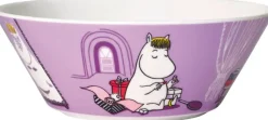 Moomin Arabia Finland Astiat>Moomin Arabia Muumi Niiskuneiti Kulho 15 Cm Liila