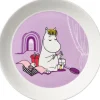 Moomin Arabia Finland Astiat>Moomin Arabia Muumi Niiskuneiti Lautanen 19 Cm Liila