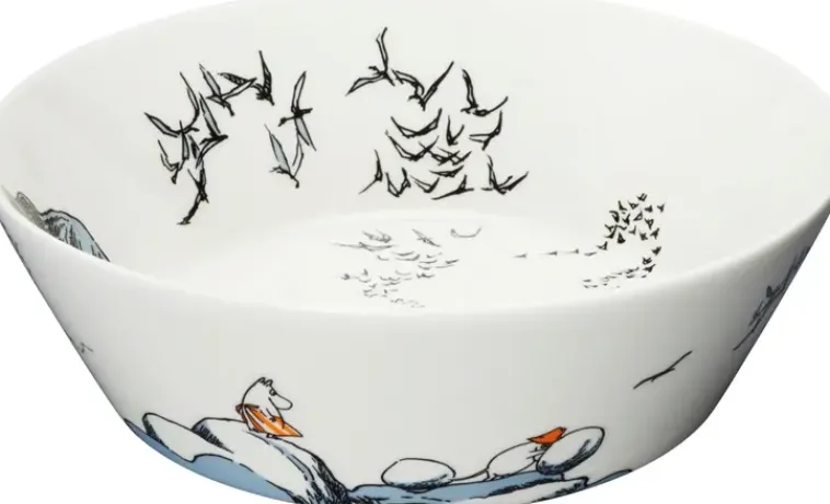 Moomin Arabia Finland Astiat>Moomin Arabia Muumi Tarjoilukulho Alkuperaa Kunnioittaen 23 Cm