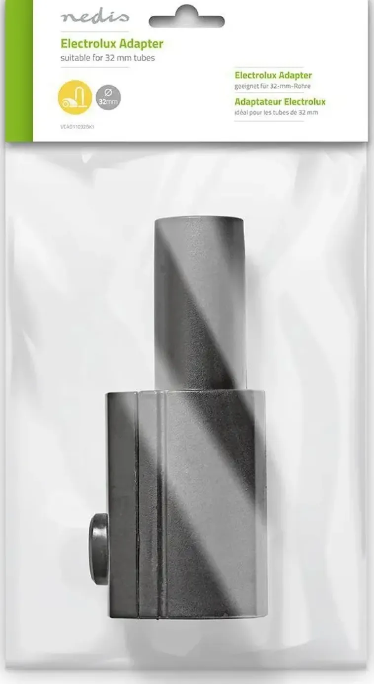 Nedis Imurit Ja Tarvikkeet<Polynimurin Adapteri Vcad11032Bk1 Ovaalista 32Mm Putkeksi