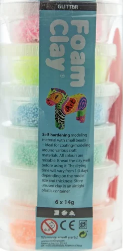 Nellen Askartelutarvikkeet<Helmimassalajitelma 6X14G