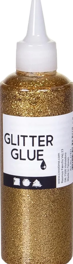 Nellen Askartelutarvikkeet>Kimalleliima Kulta 118Ml