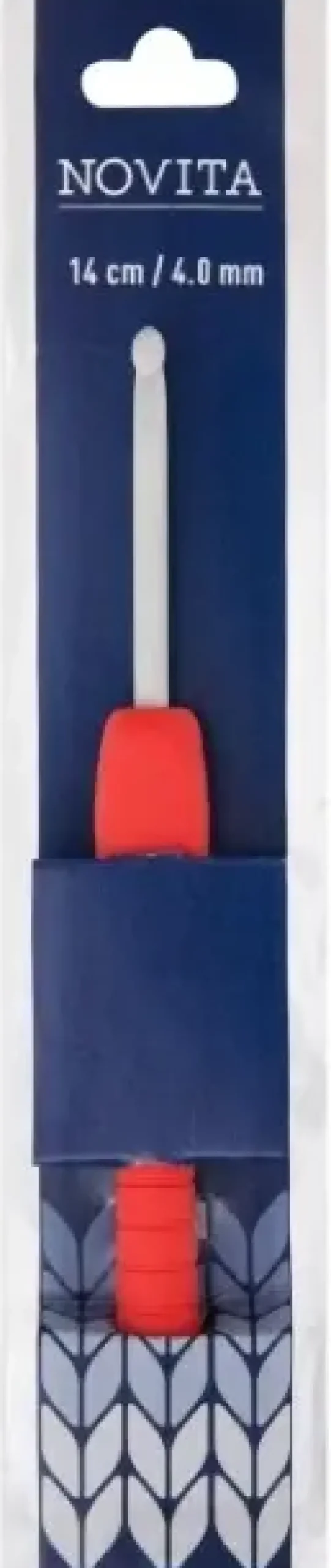 Novita Käsityötarvikkeet>Ergonominen Virkkuukoukku 14 Cm 4 Mm