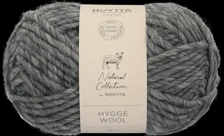 Novita Käsityötarvikkeet>Hygge Wool Lanka 100 G Sumu 075