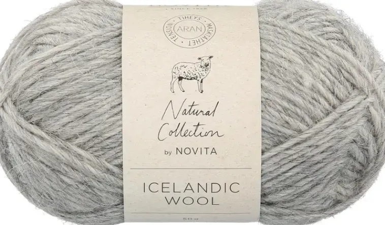 Novita Käsityötarvikkeet>Icelandic Wool 50G Savi 045