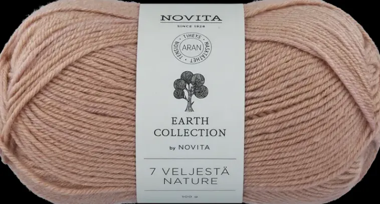 Novita Käsityötarvikkeet>Lanka 7 Veljesta Nature 100G 502