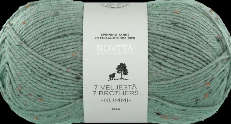 Novita Käsityötarvikkeet>Lanka 7 Veljesta Nummi 100 G Hamara 952