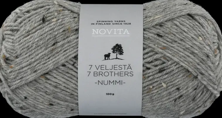 Novita Käsityötarvikkeet>Lanka 7 Veljesta Nummi 100G 946