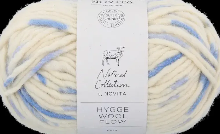Novita Käsityötarvikkeet>Lanka Hygge Wool Flow 100G 943