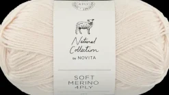 Novita Käsityötarvikkeet>Lanka Soft Merino 4Ply 50 G Mannapuuro 006