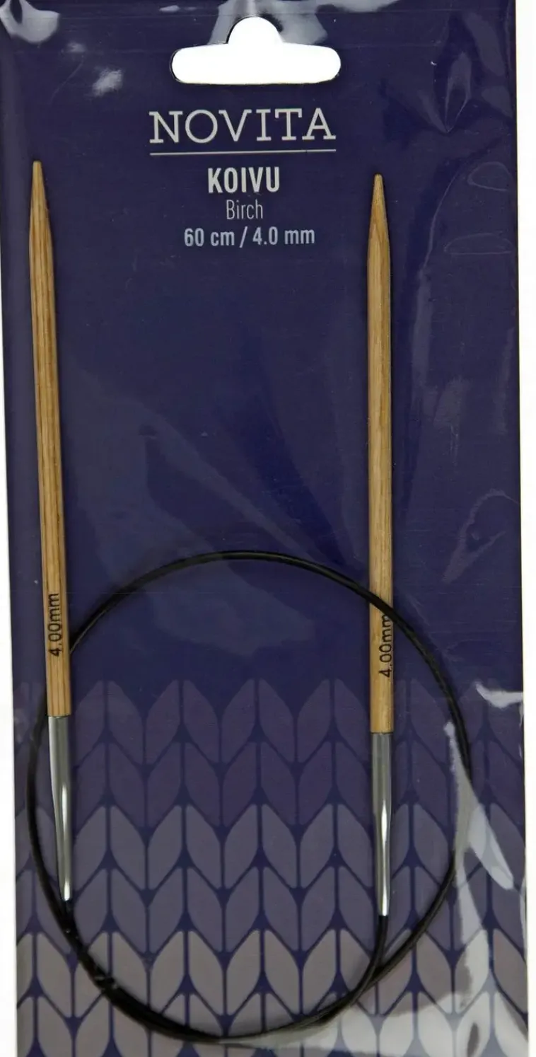 Novita Käsityötarvikkeet>Pyoropuikko Koivu 60Cm - 4Mm