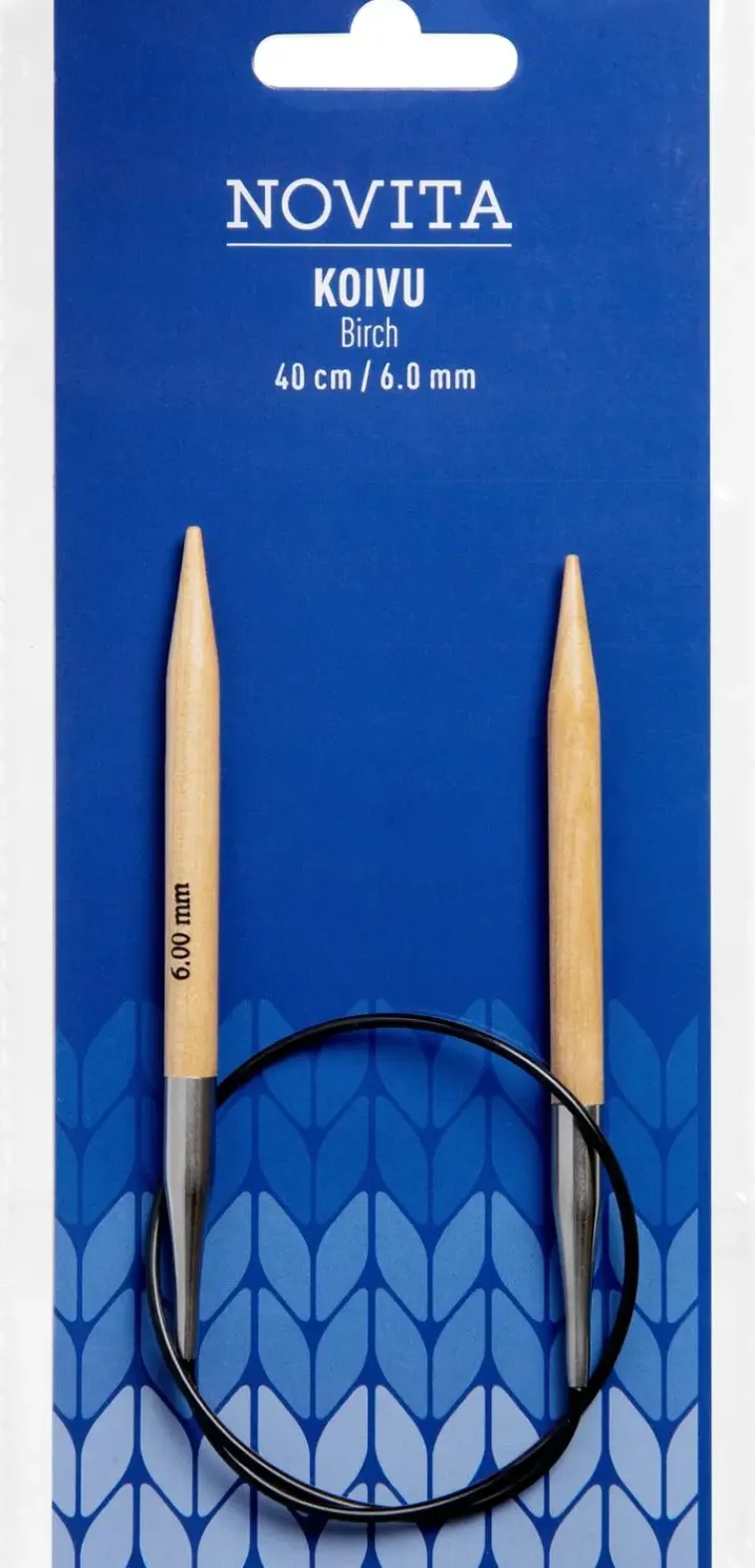 Novita Käsityötarvikkeet>Pyoropuikko Koivu 40Cm - 6 Mm