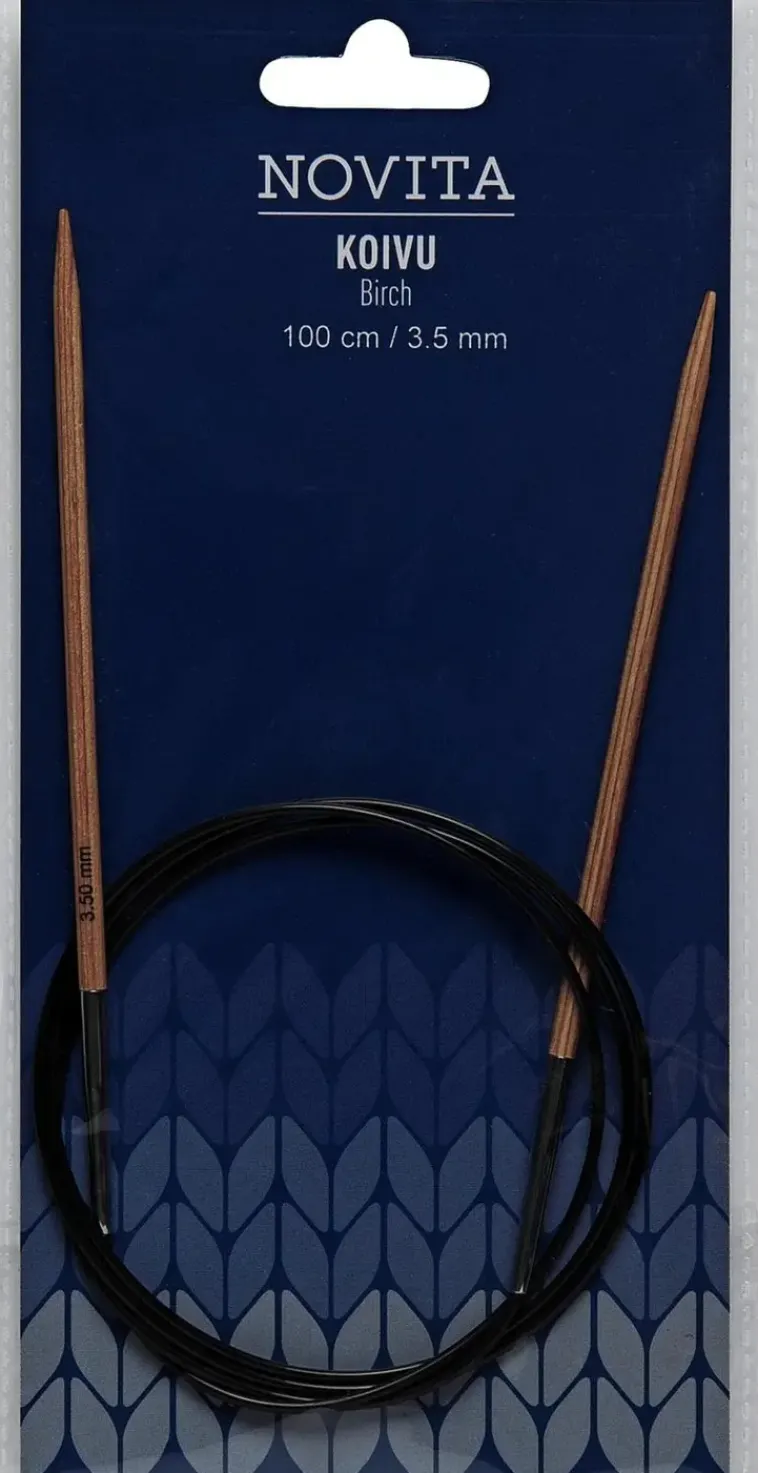 Novita Käsityötarvikkeet>Pyoropuikko Koivu 100 Cm 3.5
