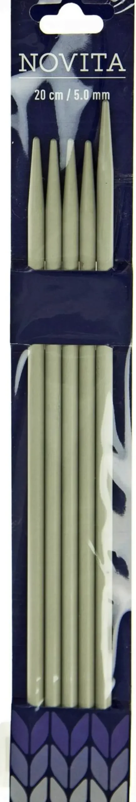 Novita Käsityötarvikkeet>Sukkapuikot 20Cm - 5 Mm Harmaa