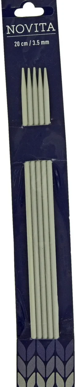 Novita Käsityötarvikkeet>Sukkapuikot 20Cm - 3,5Mm Harmaa