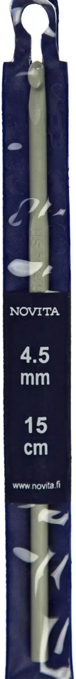 Novita Käsityötarvikkeet>Virkkuukoukku 15 Cm 4,5 Mm
