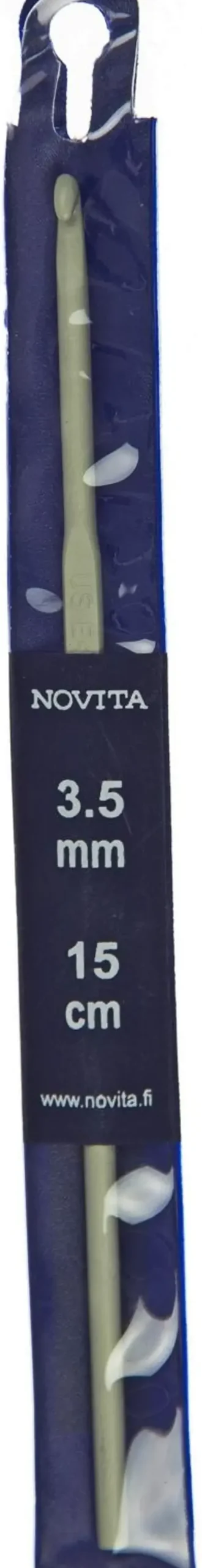 Novita Käsityötarvikkeet>Virkkuukoukku 15 Cm 3,5 Mm