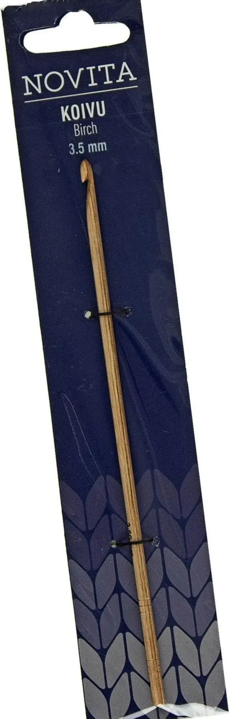 Novita Käsityötarvikkeet>Virkkuukoukku Koivu 15 Cm 3,5 Mm