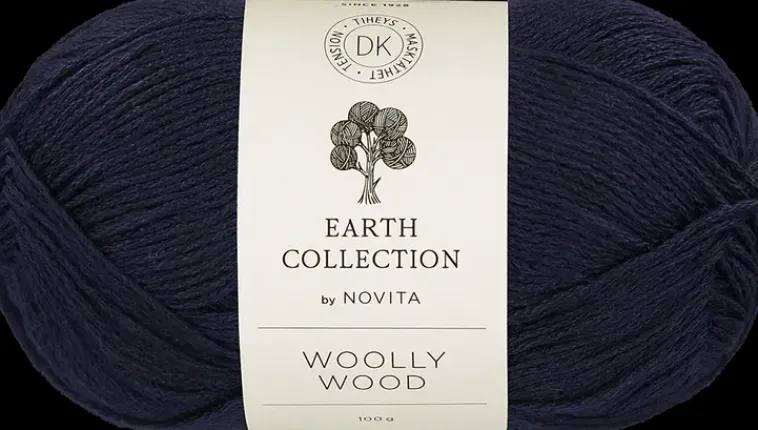 Novita Käsityötarvikkeet>Woolly Wood 100G 169 Myrsky